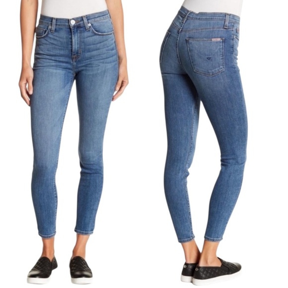 NWT Hudson Blair High Rise Ankle Denim Jean Wraith Wash Size 24 - Picture 1 of 12